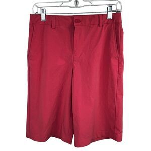 Vineyard Vines Boys Coral Performance Shorts Size 16 Adjustable Waist Golf